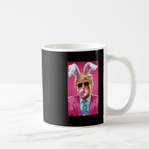 Trump Blowing Bubble Gum Political Republican East Coffee Mug