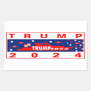 TRUMP BOATERS 2024  STICKER