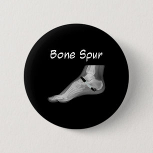 Trump Bone Spur Ink Pen Funny Anti Trump 2 Inch Round Button
