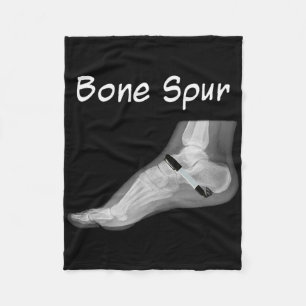 Trump Bone Spur Ink Pen Funny Anti Trump  Fleece Blanket