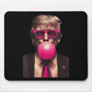 Trump Bubble Gum Funny  Mouse Pad