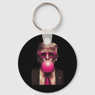 Trump Bubble Gum  Keychain