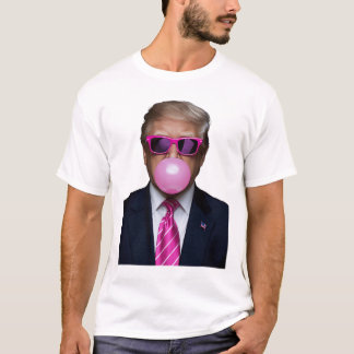 Trump Bubble Gum Pink T-Shirt