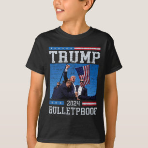 Trump Bulletproof Fight Fist Legend Donald Trump 2 T-Shirt