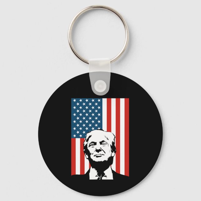 Trump Bulletproof  Keychain (Front)