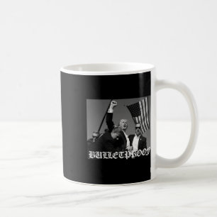 Trump Bulletproof Old English Font  Coffee Mug