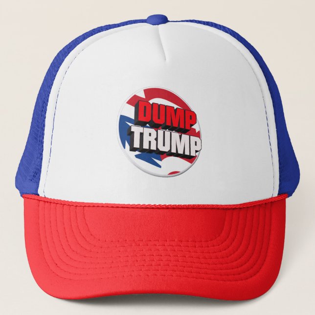 trump bullseye trucker hat (Front)