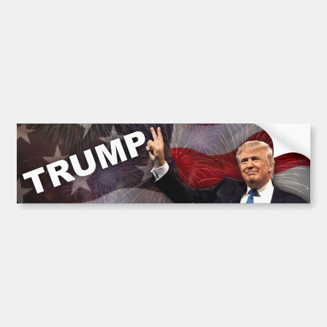 Trump Bumper Sticker (Front)