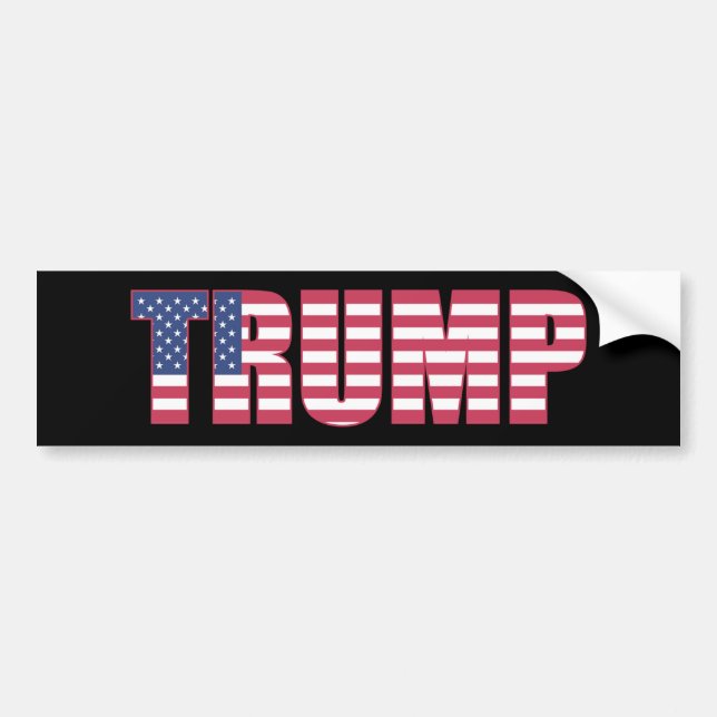 TRUMP BUMPER STICKER (Front)