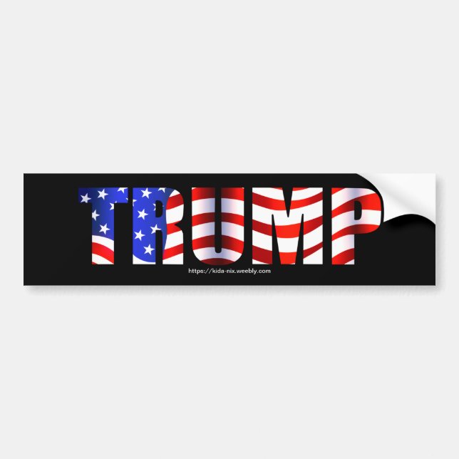 TRUMP BUMPER STICKER (Front)