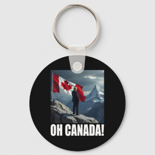Trump Canada Flag Men Women Apparel Keychain