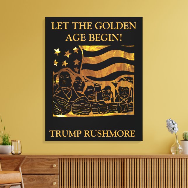 TRUMP CANVAS PRINT (Insitu(LivingRoom))