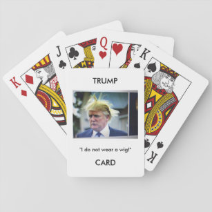 Trump Cards Donald Trump image/quote playing cards