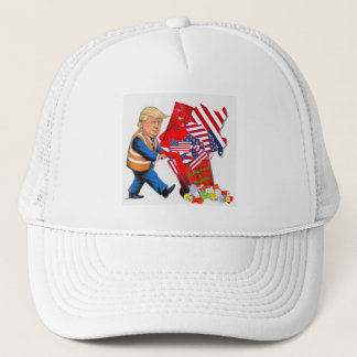 Trump casquette des ordures et du recyclage