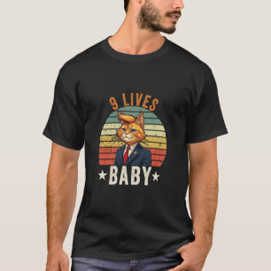 Trump Cat 9 Lives Baby T-Shirt