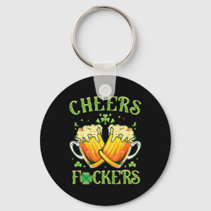 Trump Cheers Ers St Patricks Day Irish Drinking Keychain