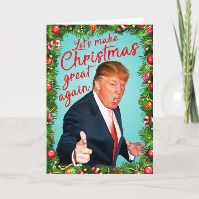 Trump Christmas card (Front)