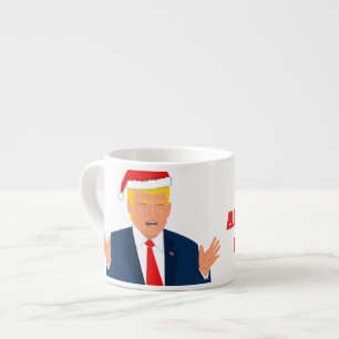 Trump Christmas espresso mug - Keep America Great