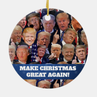 Trump Christmas Ornament