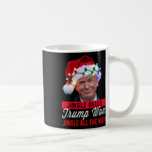 Trump Christmas Shirt Jingle Bells Funny Trump Won Coffee Mug