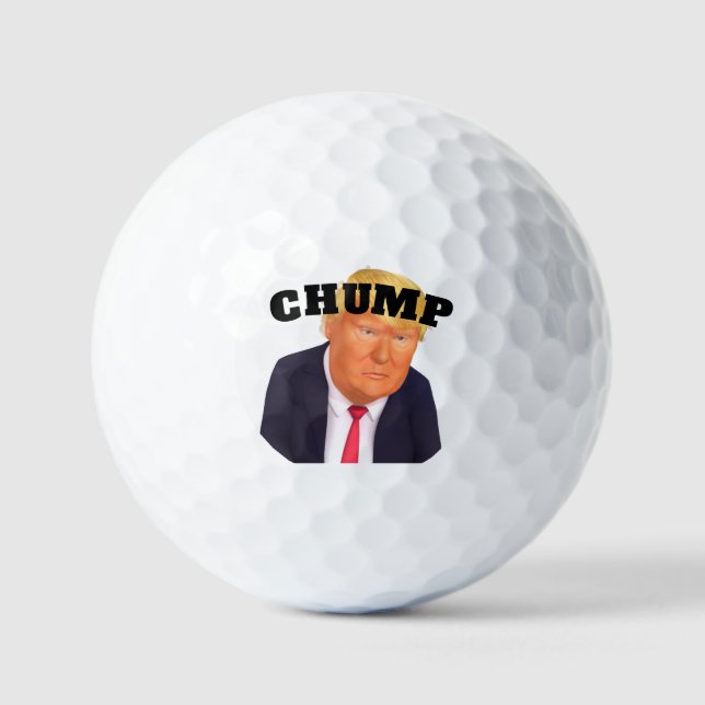 Trump/Chump Golf Balls (Front)