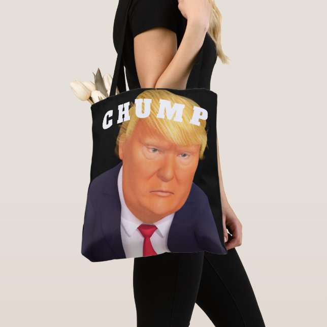 Trump/Chump Tote Bag (Close Up)