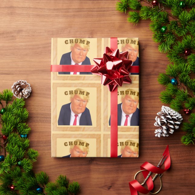 Trump/Chump Wrapping Paper (Holiday Gift)