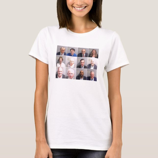 Trump Co-Defendant Mugshots T-Shirt (Front)