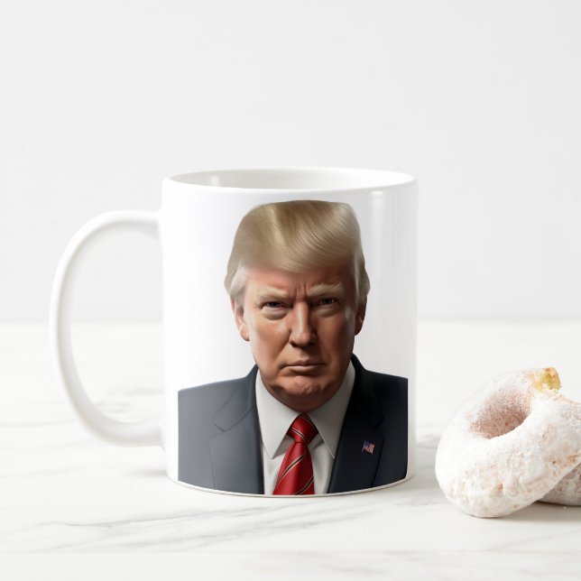 Trump  coffee mug (With Donut)