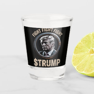 Trump Coin Funny Shot Glass