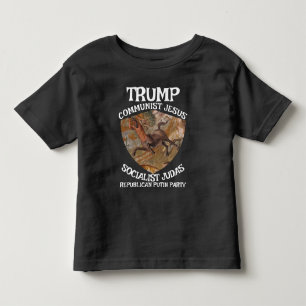 Trump Communist Socialist JudasJesus Muslim Toddler T-shirt