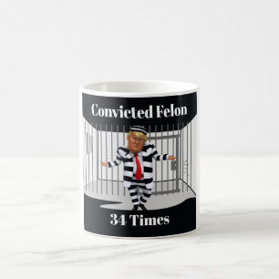 Trump Convicted Felon Coffee Mug