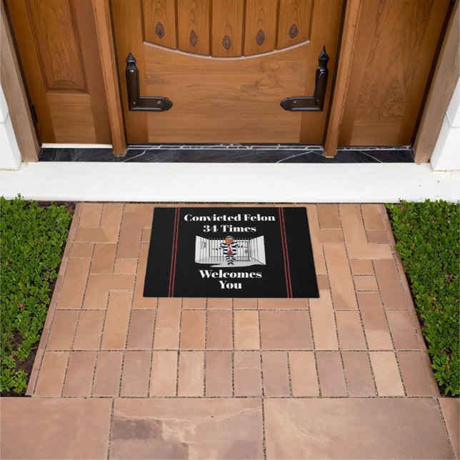 Trump Convicted Felon Doormat (Outdoor)