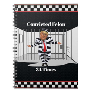 Trump Convicted Felon Notebook