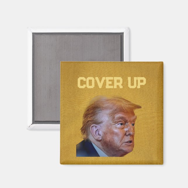 Trump Cover Up Magnet (Front/Back)
