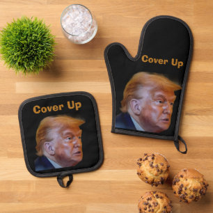 Trump/Cover Up Oven Mitt & Pot Holder Oven Mitt & Pot Holder Set
