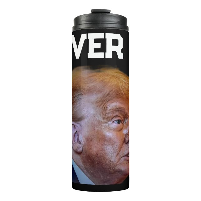 Trump Cover Up Thermal Tumbler (Front)