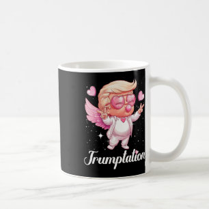 Trump Cupid Bow And Arrow Valentine Funny  Coffee Mug