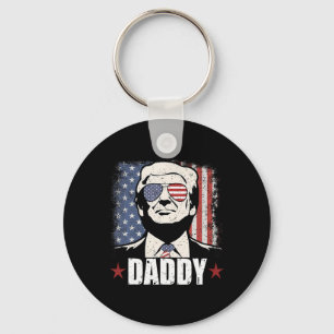 Trump Daddy 2025 Official Trump Daddy Funny 1  Keychain