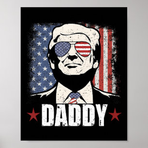 Trump Daddy 2025 Official Trump Daddy Funny 1  Poster