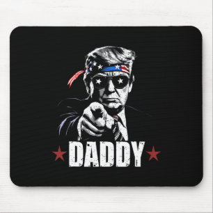 Trump Daddy 2025 Official Trump Daddy Funny 2 Mouse Pad
