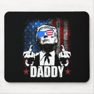 Trump Daddy 2025 Official Trump Daddy Funny 3 Mouse Pad