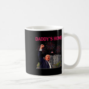 Trump Daddys Home Bye Joe Biden Drops Out Run For  Coffee Mug