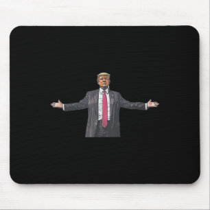 Trump Daddys Home White House 2024 2 Side  Mouse Pad