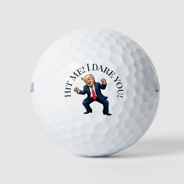 Trump Dance 47 Personalize Golf Balls (Front)