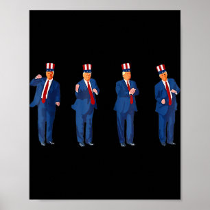 Trump Dance 4th Of July Trump 2025 _1  Poster