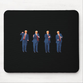 Trump Dance 4th Of July Trump 2025 Mouse Pad