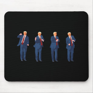 Trump Dance 4th Of July Trump 2025 Mouse Pad