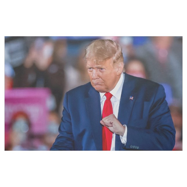 Trump Dance Funny Fabric (Yard)