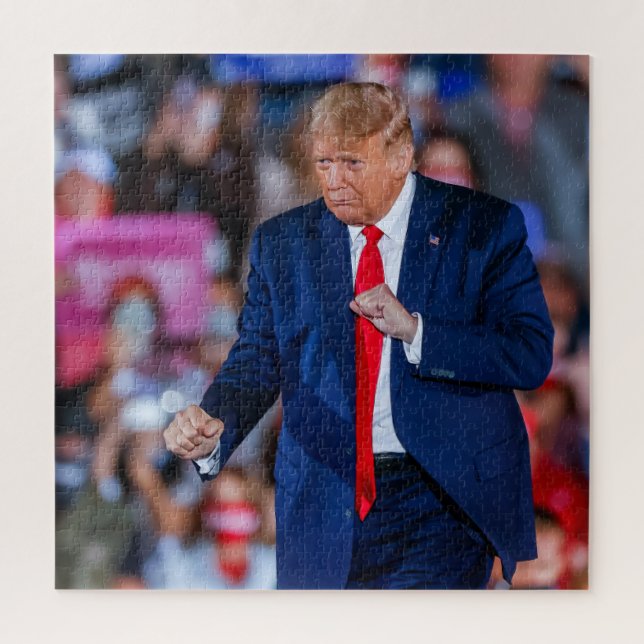 Trump Dance Funny Jigsaw Puzzle (Vertical)